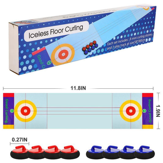 🥌Last Day Special Price £9.99💗2025 New Tabletop Family Curling Game☄️Fun, Engaging, and Perfect for All Ages!