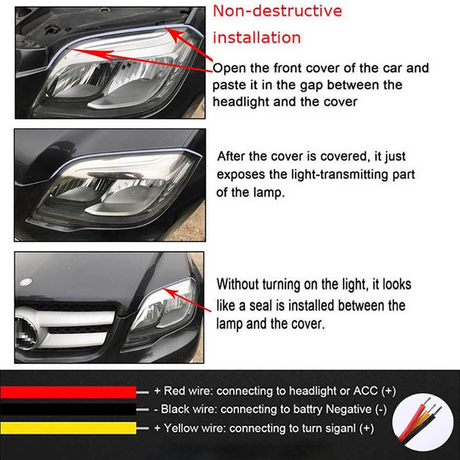 ⏳🔥LIMITED-TIME 50% OFF! ⏰Flexible Car LED Flow Type Auto Signal Light 🚗💡