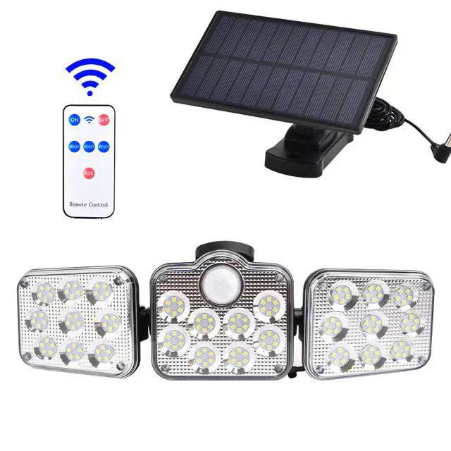 🔥Triple LED Solar Wall Light