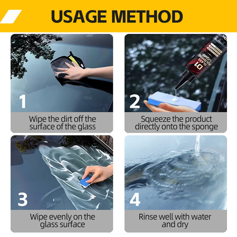 🔥LAST DAY PROMOTION - 50%OFF🔥Auto Glass Scratch Care Polishing Fluid
