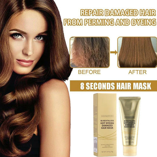 ⏳Limited time 50% discount💥8-second revitalising hair mask for dry and damaged hair