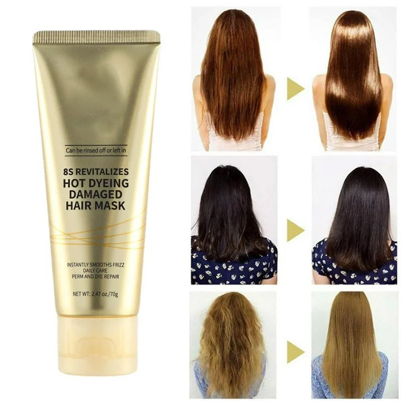 ⏳Limited time 50% discount💥8-second revitalising hair mask for dry and damaged hair