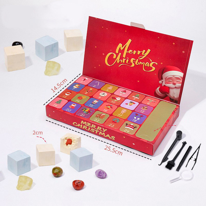 24-Day Geology Discovery Advent Calendar Kit