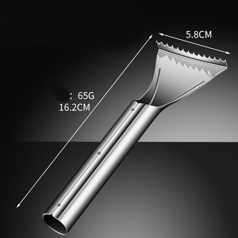 Sharp Stainless Steel Fish Scaler
