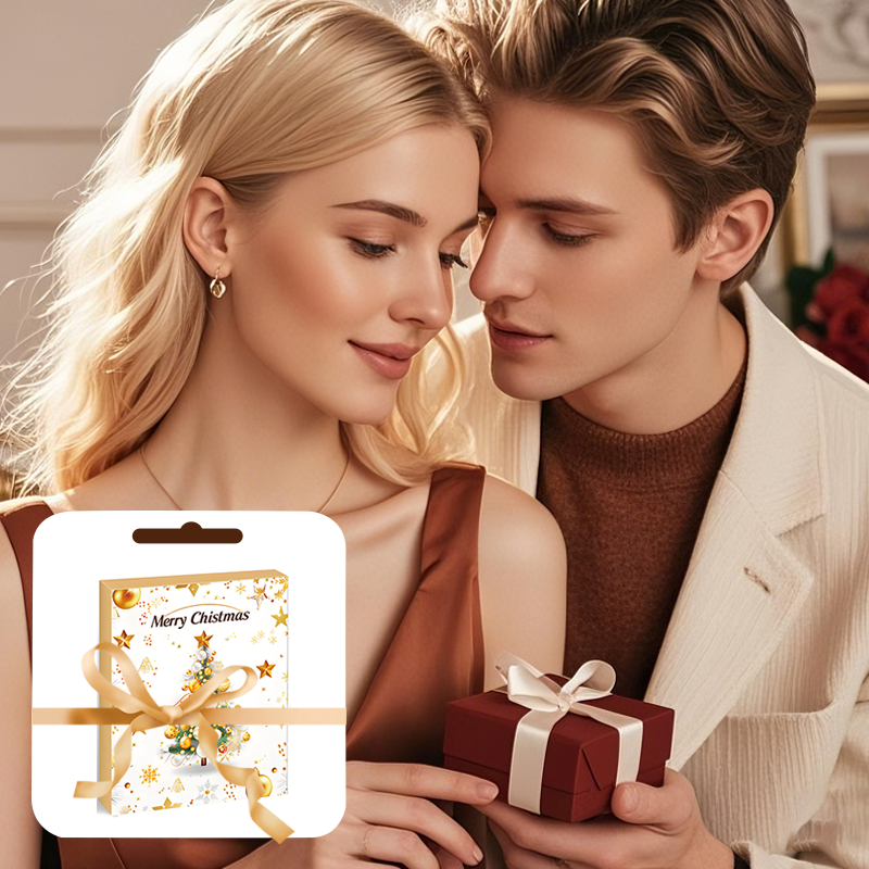 24-Grid Christmas Jewelry Set