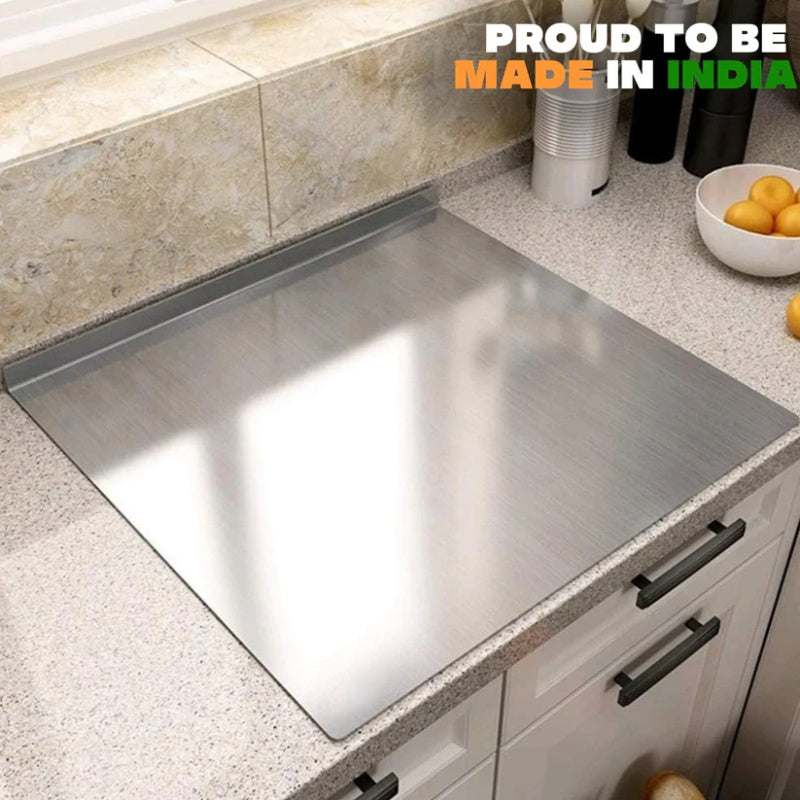 🔪 LIMITED TIME 50% OFF! ✨ Stainless Steel Countertop Chopping Board – Hygienic, Knife-Friendly & Easy-Clean Surface – 304 Food-Grade 🍽️