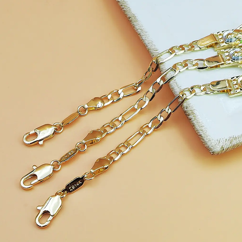 Figaro Link Bracelet for Men & Women