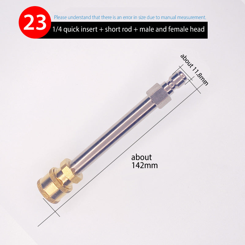 Quick Connect Fitting Adapter for Water Gun & Foam Pot