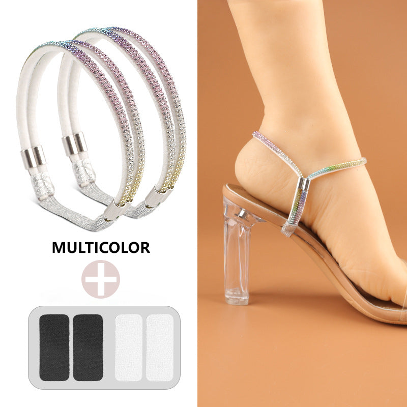 Rhinestone High Heels Fixing Strap