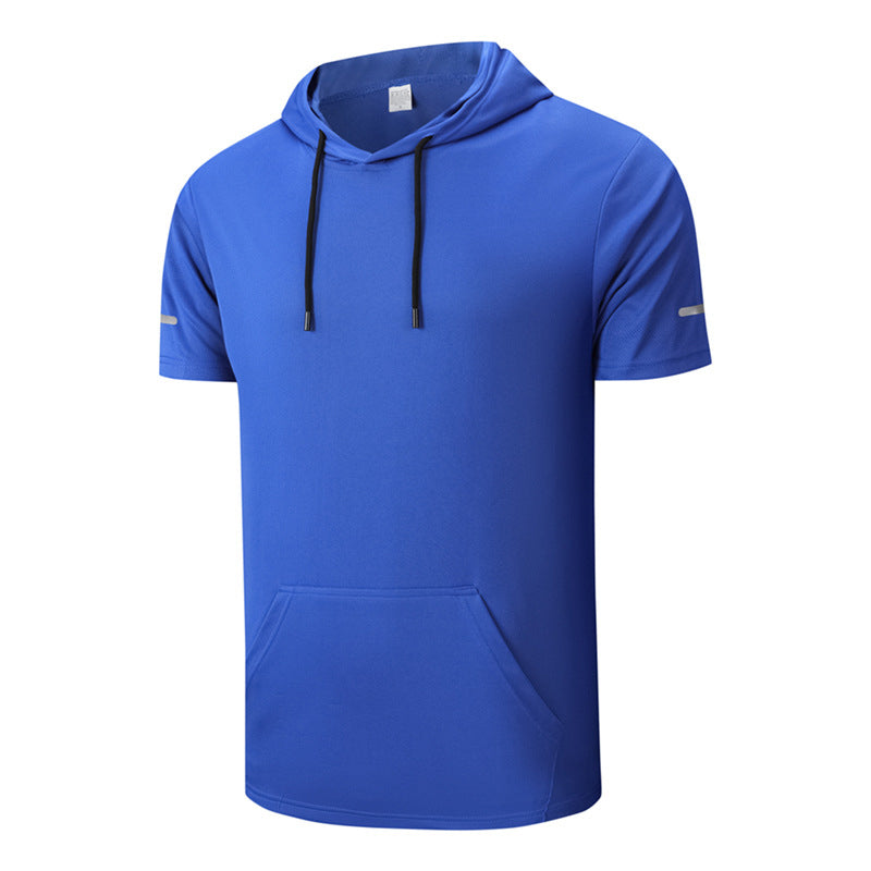 Men's Casual Quick-Dry T-Shirt Hoodie