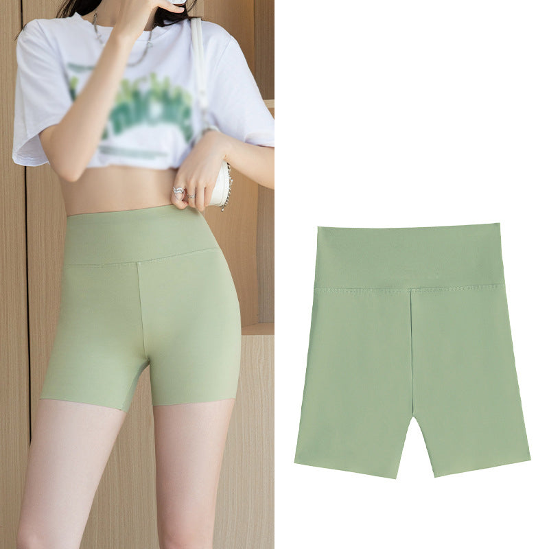 Women's Seamless High-Waist Slip Shorts