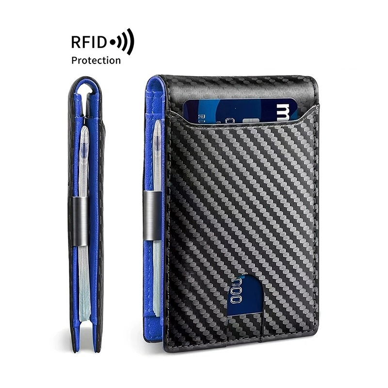 Minimalist Men's Card Holder Wallet with RFID Blocking