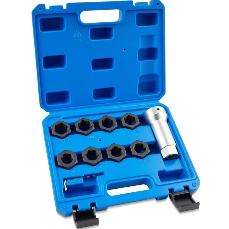 ⏳Time-Limited Special⏰10-Piece Axle Spindle Thread Chaser Set