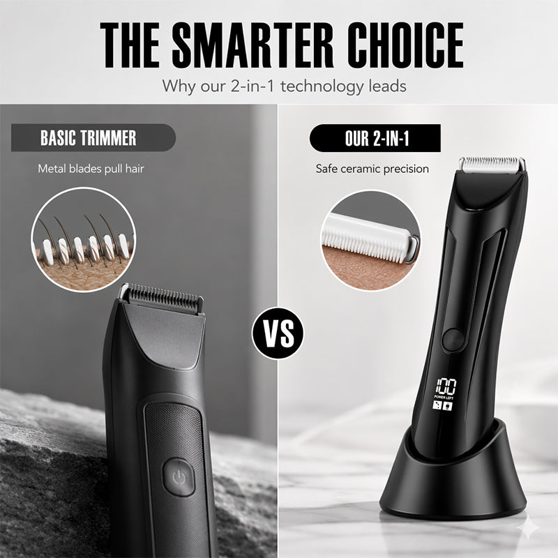 Men's 2-in-1 Body Hair Trimmer