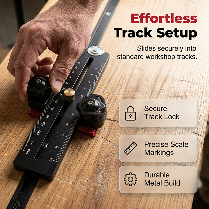 ⏳Time-Limited Special⏰Portable Black Precision Table Saw Stop