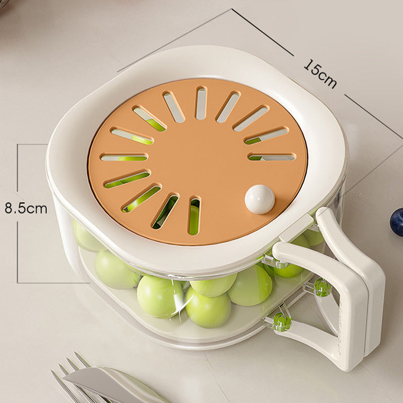 📢📢50% OFF !! ⏰2 in 1 Draining Basket with Lid