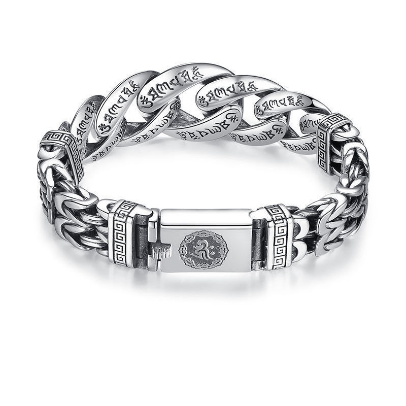 📢📢50% OFF !! ⏰Men's Retro Six-Syllable Mantra Bracelet
