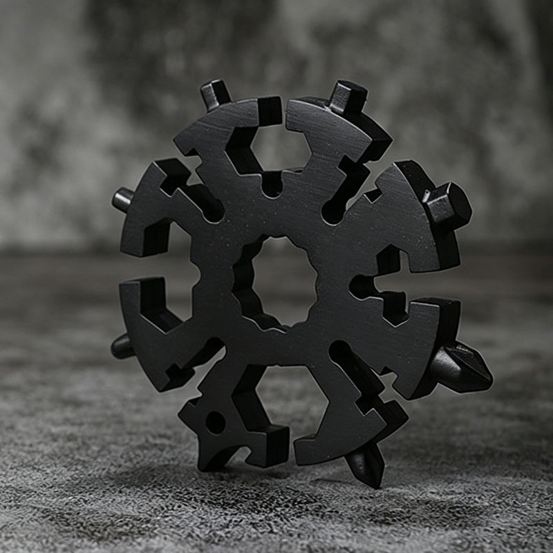⏳Limited-time 50% off⏰20-in-1 Pocket Snowflake Tool, Multi-functional Hand Tool For Daily Repairs🔧