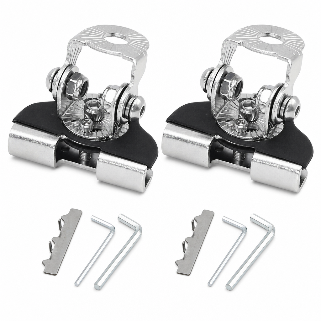 📢📢50% OFF !! ⏰ 1 Pair Car Engine Hood LED Light Bar Mounting Brackets Clamp Holders for Work Lights Modification