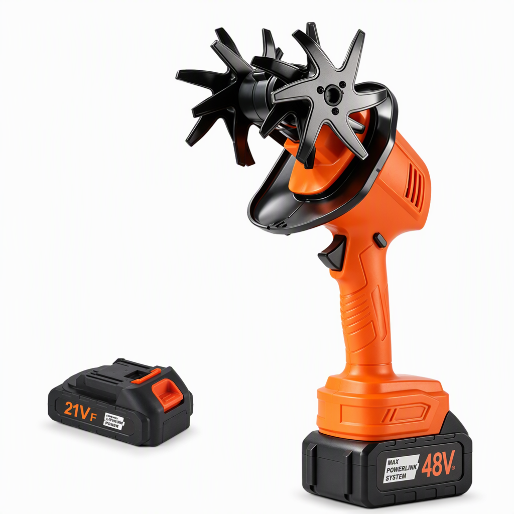 🌱 LIMITED-TIME 50% OFF! ⚙️ Cordless Handheld Mini Tiller – Lightweight, Powerful, Portable ✨