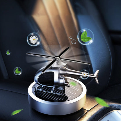 📢📢50% OFF !! ⏰ Metal Solar Helicopter Air Freshener