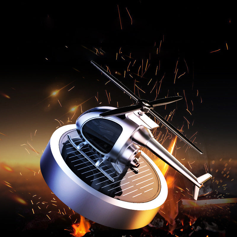 📢📢50% OFF !! ⏰ Metal Solar Helicopter Air Freshener