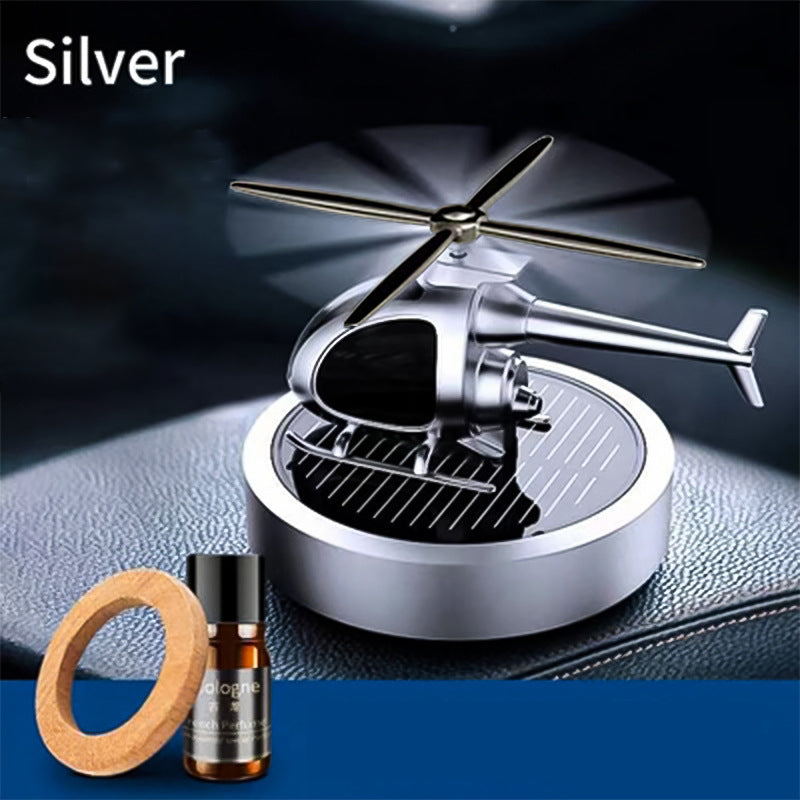 📢📢50% OFF !! ⏰ Metal Solar Helicopter Air Freshener