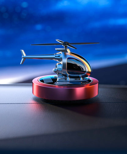 📢📢50% OFF !! ⏰ Metal Solar Helicopter Air Freshener