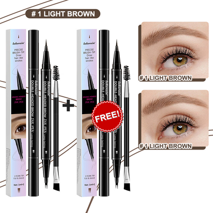💖Buy 1 Get 1 Free 💖2-in-1 4D Eyebrow Pencil (Natural Brow Makeup and Eyelash Line)