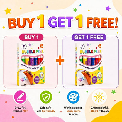 ❄️🎁Christmas Promotion✨ BUY 1 GET 1 FREE !  | Just $19.99🔮Magic Pen – Draw 3D with one stroke!🎄 DIY Bubble Popcorn Drawing Pens 🔥