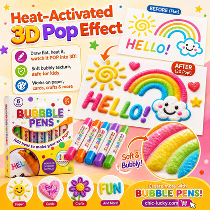 ❄️🎁Christmas Promotion✨ BUY 1 GET 1 FREE !  | Just $19.99🔮Magic Pen – Draw 3D with one stroke!🎄 DIY Bubble Popcorn Drawing Pens 🔥