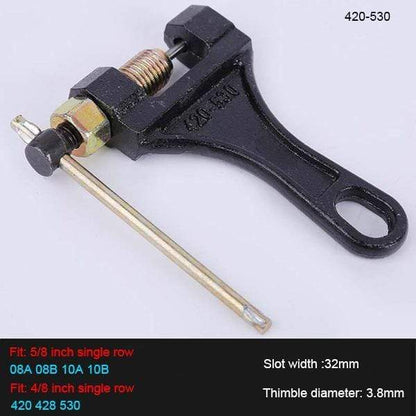 Break & Repair Chains Instantly! Universal Motorcycle Chain Breaker Tool