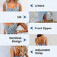 🌸Spring Specials🌸Adjustable strap U-neck split denim bodycon cami dress