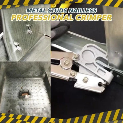 🎉2026 Hot Sale — Over 10,600 Sold!💞Metal Studs Fastening Crimper🔩