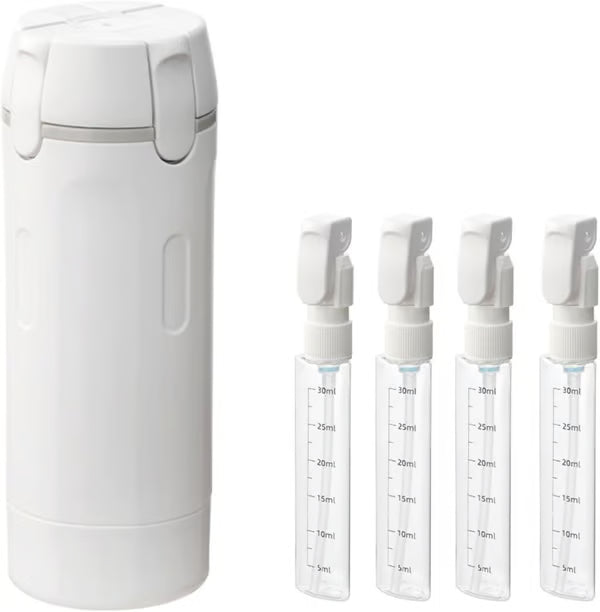 🎉4-in-1 Travel Dispenser Bottles – Leak-Proof, Refillable & TSA Approved