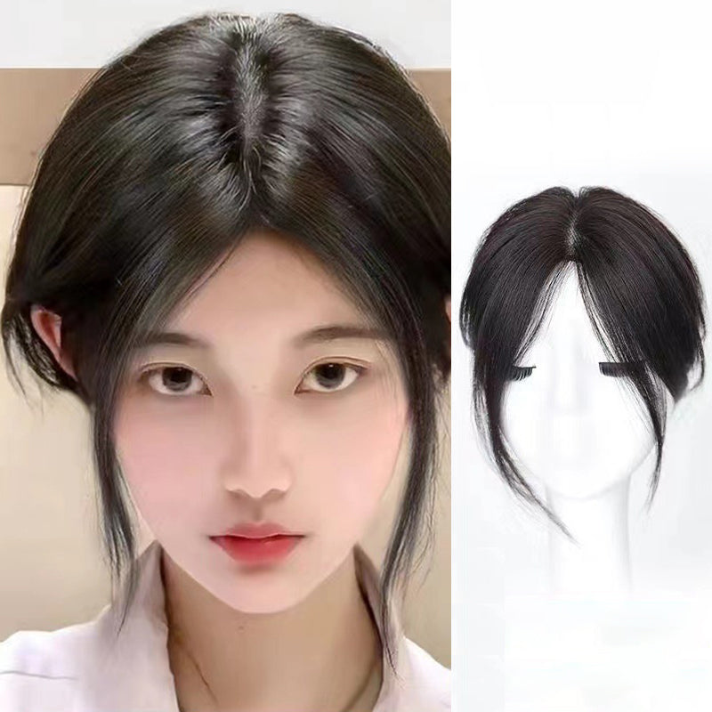 🔥Natural Clip-on Partial Bangs Hair Piec