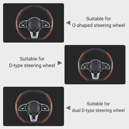 🍃🍃Carbon Fiber Pattern Laser Ultra-thin Non-slip Universal Car Steering Wheel Cover（Buy 2 Free Shipping）