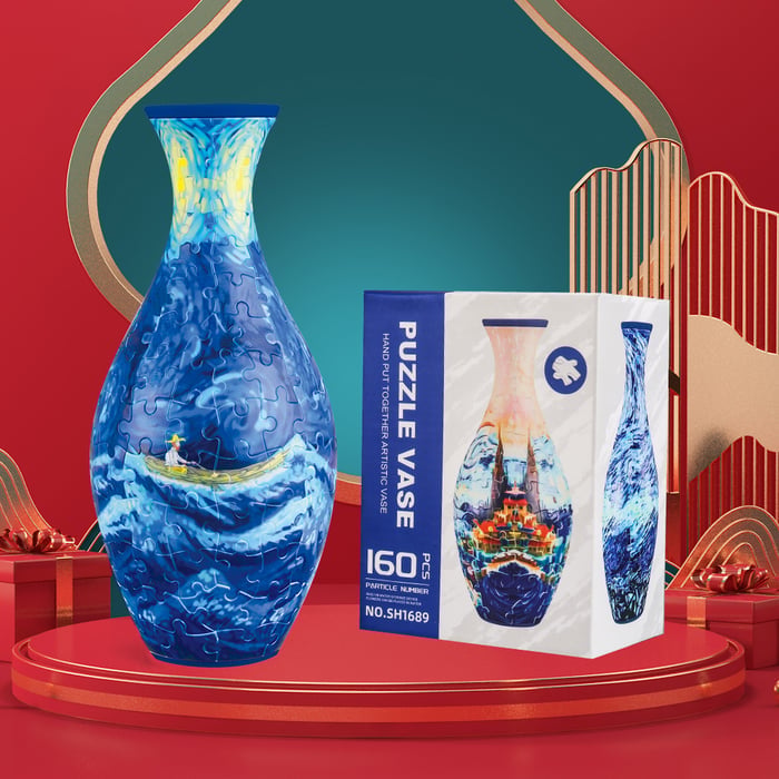 🎅CHRISTMAS HOT SALE-49% OFF🎄3D Art Puzzle Vase
