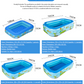 📢📢50% OFF !! ⏰ Children's Inflatable Pool – Sturdy PVC & easy setup – Perfect for backyard fun on hot days – safe and colourful for kids 🌞✨