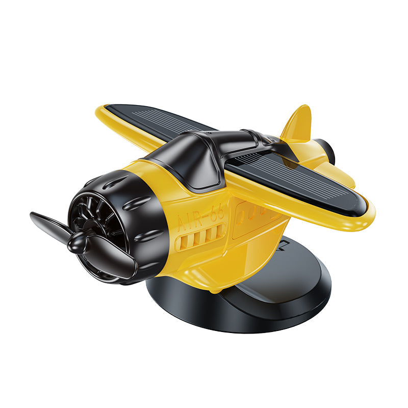 🎁2026 Limited Time Sale - 50% OFF🔥Solar powered airplane shaped car ornaments