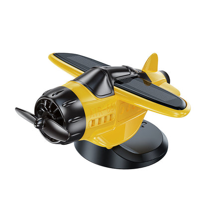 🎁2026 Limited Time Sale - 50% OFF🔥Solar powered airplane shaped car ornaments