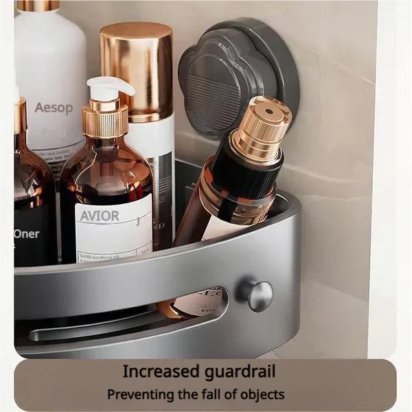 Corner Shower Storage Rack🚿Space-Saving & Easy to Install, Perfect for Organizing Toiletries ✨