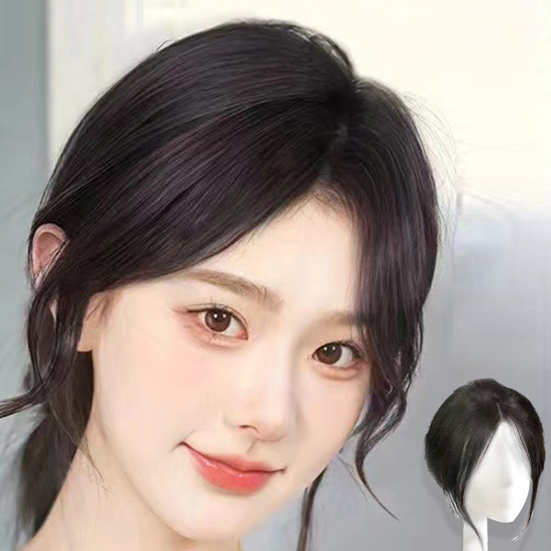 🔥Natural Clip-on Partial Bangs Hair Piec
