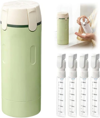 🎉4-in-1 Travel Dispenser Bottles – Leak-Proof, Refillable & TSA Approved