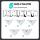 3 in 1 Multifunctional Silicone Scraper