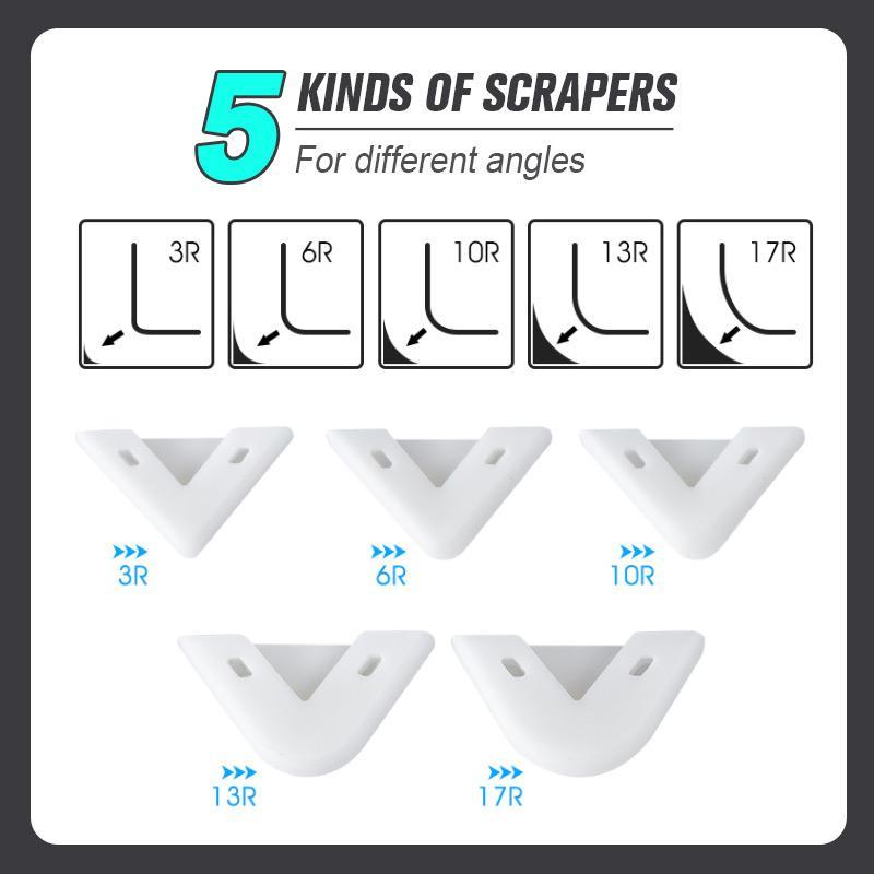 3 in 1 Multifunctional Silicone Scraper
