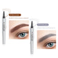 💥Buy 1 Get 1 Free🎉High Quality 3D Waterproof Microblading Eyebrow Pen 4 Fork Tip Tattoo Pencil