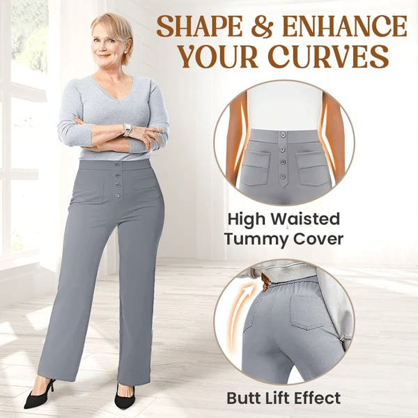 💖LAST DAY SALE 50% OFF💷Women's Casual High Waist Stretch Pants