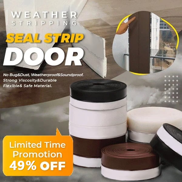 5m Self-Adhesive Door & Window Seal Strip | Soundproof, Dustproof & Insect-Proof | Silicone, Universal Fit