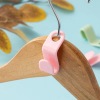 Space-Saving Hanger Connector Hooks - Doubles Closet Space, Sturdy & Versatile for All Hangers